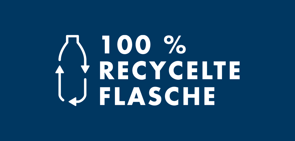 ALPQUELL im 100% recyceltem PET